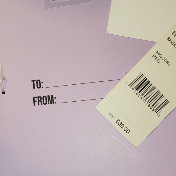 Madden Girl Santa Christmas Keychain Wallet Card Case #7084. Brand New W/ Tags. - Picture 2 of 2